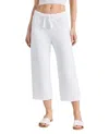 Frank & Eileen Bella Tie Waist Sweatpants In White