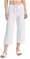 Frank & Eileen Bella Tie Waist Sweatpants In White