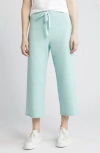 FRANK & EILEEN CATHERINE RAW EDGE WIDE LEG SWEATPANTS