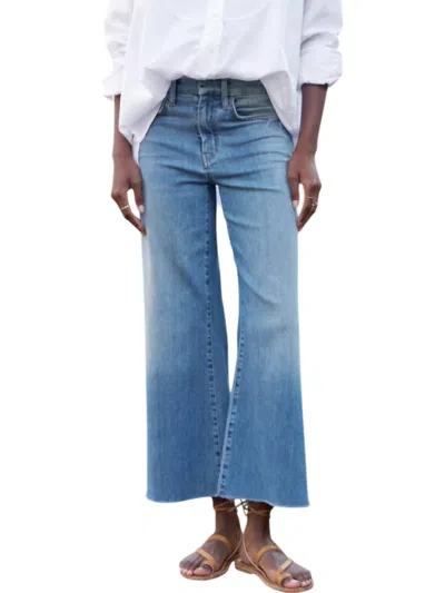Frank & Eileen Galway Gaucho Jeans In Blue