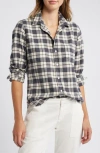 Frank & Eileen Barry Plaid Tailored Flannel Button-up Shirt