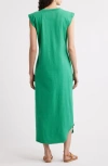 Frank & Eileen Cory Muscle T-shirt Dress In Kelly Green
