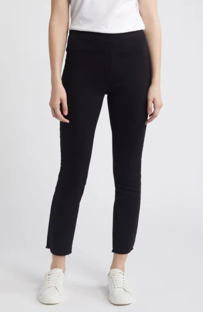 Frank & Eileen Derry Illusion Pull-on Pants In Black