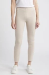 Frank & Eileen Derry Illusion Pull-on Pants In Sand