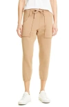 Frank & Eileen Eamon Fleece Jogger Sweatpants In Camel