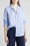 Frank & Eileen Eileen Relaxed Button-up Shirt In Light Blue