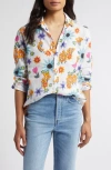 Frank & Eileen Eileen Relaxed Button-up Shirt In Pink Sea