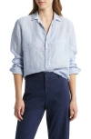 Frank & Eileen Eileen Relaxed Button-up Shirt In Thin Blue