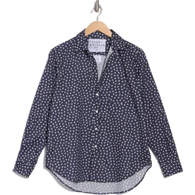 Frank & Eileen Eileen Star Print Relaxed Button-up Shirt