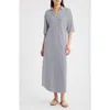 Frank & Eileen Emma Johnny Collar Maxi Dress