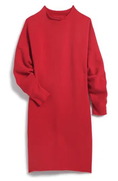 Frank & Eileen Izzie Funnel Neck Long Sleeve A-line Dress