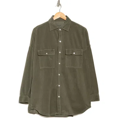 Frank & Eileen Mcloughlin Oversize Corduroy Button-up Shirt