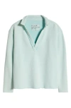 Frank & Eileen Patrick Popover In Dewberry Mineral Wash