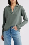 Frank & Eileen Patrick Popover Henley In Rosemary