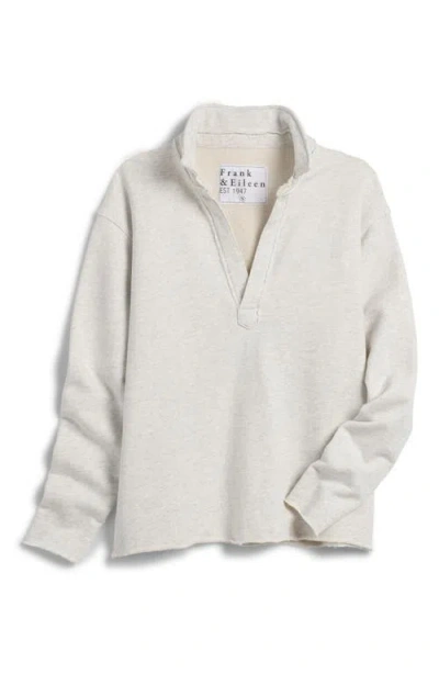 Frank & Eileen Patrick Popover In Light Heather Gray Melange