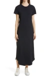 Frank & Eileen Perfect T-shirt Cotton Midi Dress In British Royal Navy