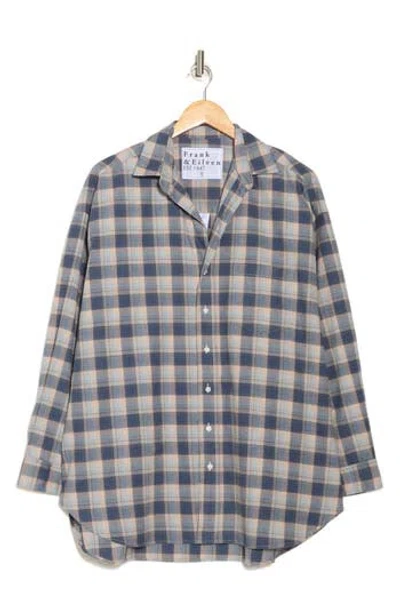 Frank & Eileen Shirley Plaid Oversize Button-up Shirt