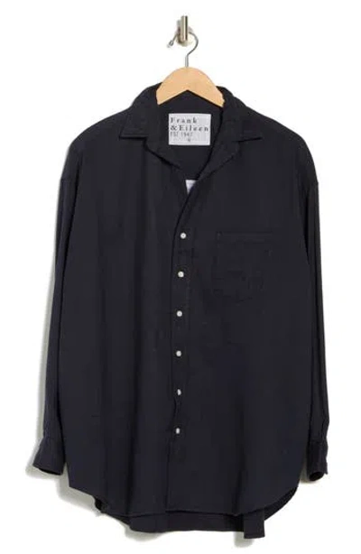 Frank & Eileen Shirley Solid Oversize Button-up Shirt