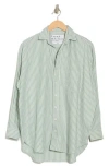 Frank & Eileen Shirley Stripe Oversize Button-up Shirt