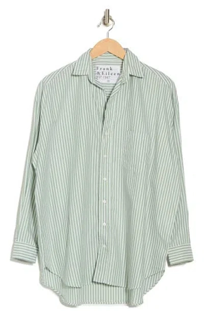 Frank & Eileen Shirley Stripe Oversize Button-up Shirt