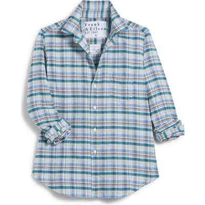 Frank & Eileen Tailored Cotton Button-up Shirt In Multi