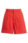 Frank & Eileen Waterford Walking Shorts In Red
