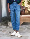 Frank & Eileen Jameson Utility Jogger Pant In 2000 Washed Blue In Indigo