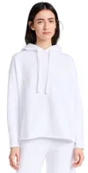 Frank & Eileen Kane Capelet Hoodie White In White