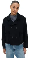 Frank & Eileen Mini Belfast Crop Peacoat British Royal Navy In British Royal Navy
