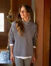 Frank & Eileen Montecito Sweater In Gray