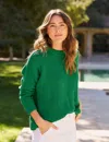 Frank & Eileen Montecito Sweater In Green