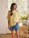 Frank & Eileen Montecito Sweater In Yellow