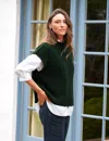 Frank & Eileen Montecito Vest In Green