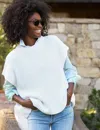 Frank & Eileen Montecito Vest In White