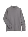 Frank & Eileen Monterey Sweater In Elephant In Black