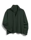 Frank & Eileen Patrick Popover Henley In Green