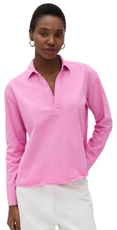 Frank & Eileen Patrick Popover Henley Pink Lemonade