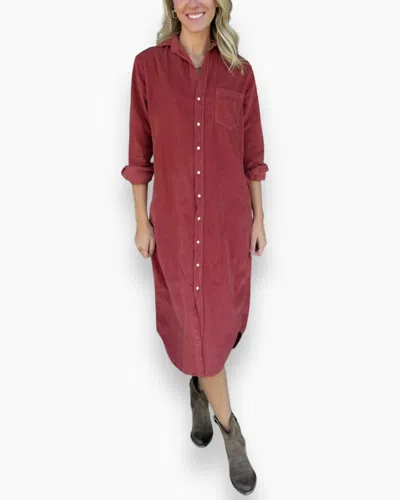 Frank & Eileen Rory Maxi Dress In Spice In White