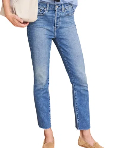 Frank & Eileen Straight Leg Button Fly Jean In Everyday Blue