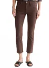 Frank & Eileen The Everyday Jeans In Chocolate In Gold