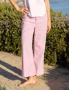 Frank & Eileen Wexford Trouser In Red Stripe