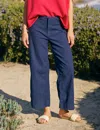 Frank & Eileen Wexford Pant In Summer Navy