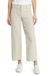 Frank & Eileen Wexford Wide Leg Pants In Beige