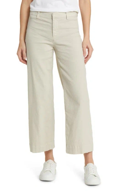 Frank & Eileen Wexford Wide Leg Pants In Cement