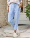 Frank & Eileen Women's Eamon Jogger In Saltwater In Multi