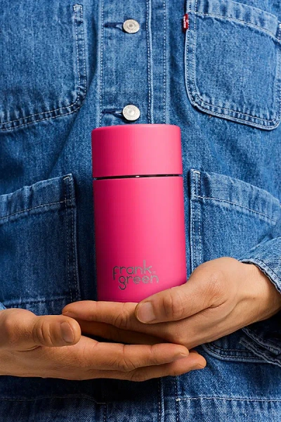 Frank Green 12 oz Ceramic Insulated Tumbler In Neon Pink At Urban Outfitters