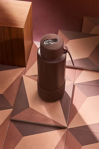 Frank Green 16 oz Reusable Bumper Guard In Chocolate At Urban Outfitters