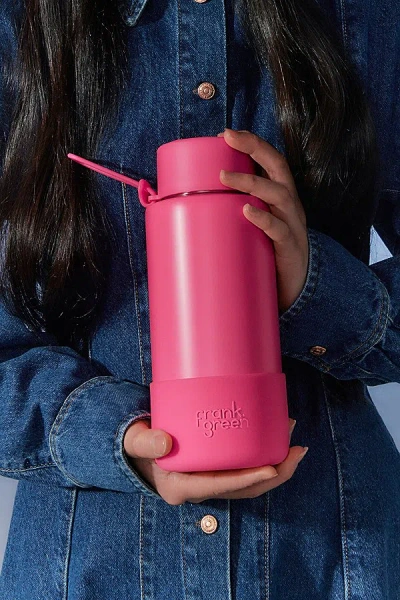 Frank Green 16 oz Reusable Bumper Guard In Neon Pink At Urban Outfitters