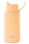 Frank Green 34-ounce Water Bottle In Brown