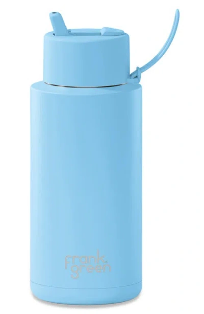 Frank Green 34-ounce Water Bottle In Blue